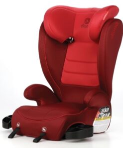 Diono Monterey 2XT Latch 2 in 1 High Back Booster Car Seat with Expandable Height & Width, Side Impact Protection, 8 Years 1 Booster, Red