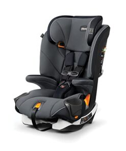 Chicco MyFit Harness + Booster Car Seat, 5-Point Harness and High Back Seat, For children 25-100 lbs. | Fathom/Grey/Blue