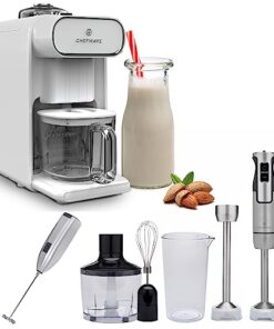 ChefWave Milkmade Non-Dairy Milk Maker with Intermix Hand Blender & Milk Frother (3 Items)