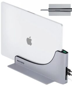 Ascrono Dock for 16" Apple MacBook Pro - Docking Station - Connect Dual Displays w/Two Thunderbolt 4 USB-C Ports - Mac Docking Station Hub - Supports MacBook Pro 16 (2021-2024, M1,M2,M3,M4 Pro & Max)