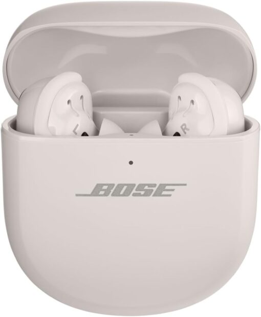Bose QuietComfort Ultra Bluetooth Earbuds, Wireless Earbuds with Spatial Audio and World-Class Active Noise Cancellation, Deep Bass, Up to 6 Hours of Playtime, White Smoke - Image 4