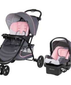 Baby Trend EZ Ride Travel System with EZ-Lift™ Infant Car Seat, Dash Pink