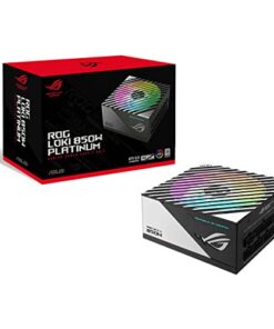 ASUS ROG Loki SFX-L 850W Platinum (Fully Modular Power Supply, 80+ Platinum, Lambda A Certified, 120mm PWM ARGB Fan, Aura Sync, ATX 3.0 Compatible, PCIe 5.0 Ready, 10 Year Warranty)
