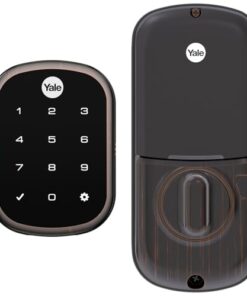 Yale Assure SL Deadbolt Lock, Oil Rubbed Bronze Keyless Entry Door Lock with Electronic Touchscreen with Keypad for Code Entry, YRD256-NR-0BP