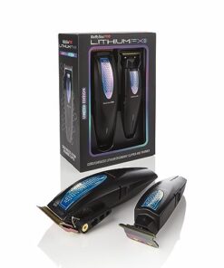 BaBylissPRO Limited Edition Cord/Cordless Lithium Ergonomic Clipper and Trimmer Prepack - Iridescent