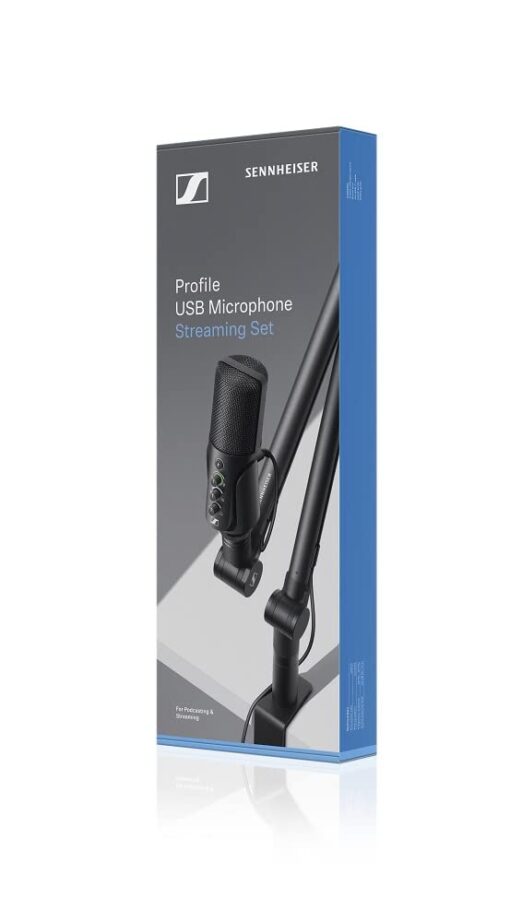 Sennheiser Professional Profile USB Microphone Streaming Set with Boom Arm, 3 m USB-C Cable & Mic Pouch - Image 2