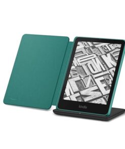 Kindle Paperwhite Signature Edition Essentials Bundle including All-new Kindle Paperwhite Signature Edition (32GB) - Jade, Plant-Based Leather Cover - Jade, and Wireless Charging Dock