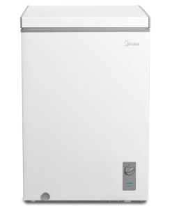 Midea MERC04C4BAWW 3.5 Cubic Feet Chest Freezer, Cu.ft-Convertible, White