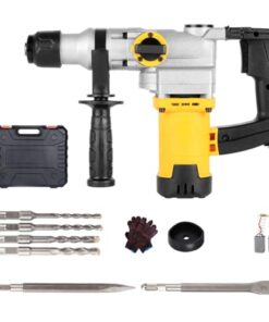 LYDZUSDP 1200W 220V Household Heavy Duty Concrete Demolition Hammer,Electric Hammer/Pick Switching for Wall Drilling and Ground Breaking