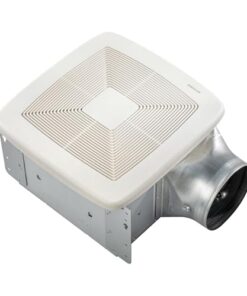 Broan-NuTone QT Series Very Quiet 110 CFM Ceiling Bathroom Exhaust Fan with Humidity Sensing, .4 Sones, ENERGY STAR Certified