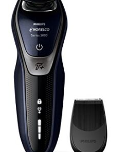 Philips Norelco Shaver 5550 with Turbo+ Mode, Rechargeable Wet/Dry Electric Shaver with Precision Trimmer Attachment