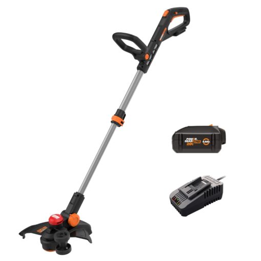 WORX 20V Power Share PRO 8.0AH Battery & Nitro 20V 13" 3-in-1 Cordless String Trimmer Edger Mini-Mower with Brushless Motor - Image 4