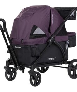 Baby Trend Navigator Plus 2-in-1 Stroller Wagon, Dash Plum