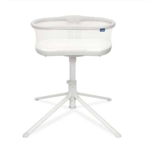 HALO BassiNest Swivel Sleeper 3.0 – Over-Bed Baby Bassinet with 360 Rotation, Adjustable Height, Breathable Mesh, Safe Close Sleeping, Lowering Wall for Easy Access, Feeding & C-Section Recovery