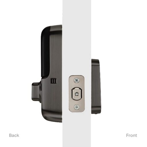 Yale | LiftMaster Smart Lock with Touchscreen Deadbolt - Works with myQ App & Key by Amazon in-Garage Delivery when paired with Smart Garage Hub (sold separately), Oil Rubbed Bronze - Image 3