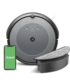 iRobot Roomba Combo i5 Robot Vacuum & Mop - Clean by Room with Smart Mapping, Works with Alexa, Personalized Cleaning Powered OS, Ideal for Pet Hair, Carpet and Hard Floors