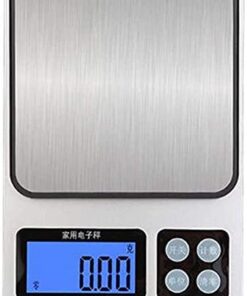 ZOCWJK Digital Scales Food,Kitchen Food Scales Baking Kitchen Scale,0.01g High Precision Grams Food Weigher Small Scale Household Electronic Scale (Onecolor-3kg/0.1g