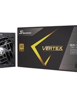 Seasonic Vertex GX-750-750W - 80+ Gold - ATX 3.0 & PCIe 5.0 Ready - Full-Modular - ATX Form Factor - Low Noise - 12 Year Warranty - Nvidia RTX 30/40 Super & AMD GPU Compatible