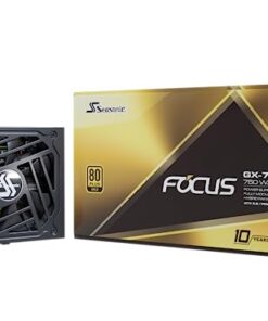 Seasonic Focus V3 GX-750-750W - 80+ Gold - ATX 3.0 & PCIe 5.0 Ready - Full-Modular - Low Noise - 10 Year Warranty - Nvidia RTX 30/40 Super & AMD GPU Compatible (Ref. SSR-750FX3)