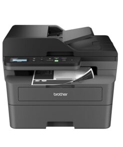 Brother DCP-L2640DW Wireless Compact Monochrome Multi-Function Laser Printer with Copy and Scan, Duplex, Black & White Output | Includes Refresh Subscription Trial(1), (Renewed Premium)