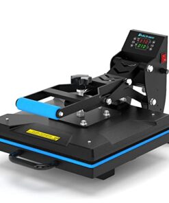 Delclynee 15" x 15" High Pressure Heat Press Machine for T Shirts, Industrial-Quality Digital Sublimation Printer for Heat Transfer Vinyl