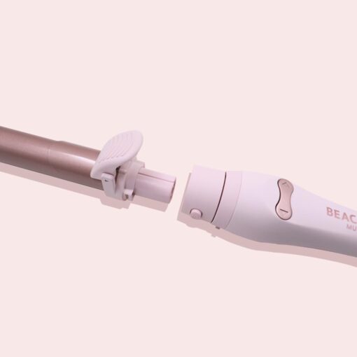 The Beachwaver Co. Multi Barrel Beachwaver - Pink Rosegold | Professional Ceramic Rotating Curling Iron w/ 3 Attachments | Adjustable Heat, Ergonomic Handle, Travel-Friendly | B-Series (BWIB3N11136) - Image 5