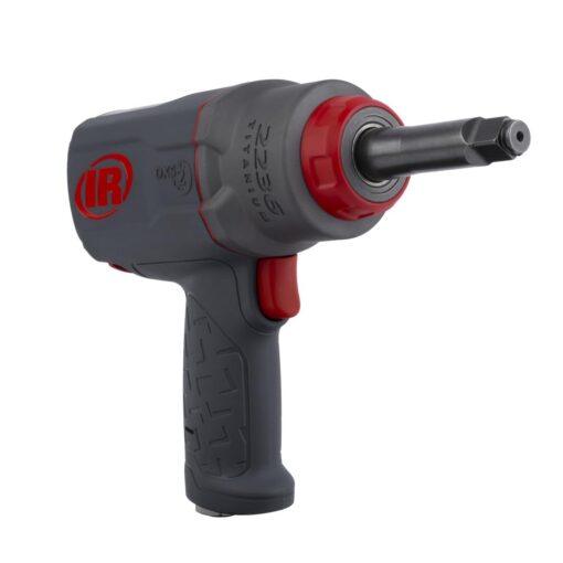 Ingersoll Rand 2236QTIMAX-2 DXS2 1/2" Air Impact Wrench, 2" Extended Anvil, Quiet, 1500 ft-lb Torque, Titanium Hammercase, Friction Ring Retainer, Pistol, Interchangeable Anvil, Multi-functional Tool - Image 55