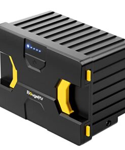 BougeRV (Upgrade) 173Wh Detachable Battery for 12 Volt Dual Zone Refrigerator, Specially equipped CRD/ED series dual-zone car refrigerator (Adapter not included