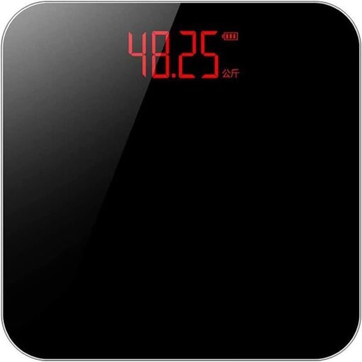 shemines High Precision Digital Electronic Scales for Body Weight Bathroom Scale with Large Backlit Display, Non-Slip Platform, Up to 400 Pounds, Most Accurate Weighing Scale