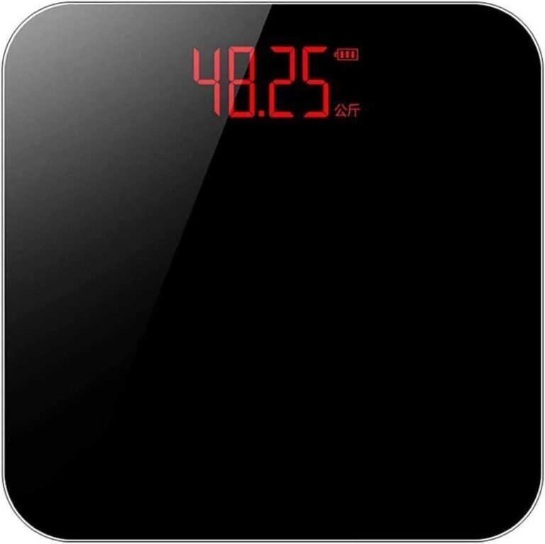 shemines High Precision Digital Electronic Scales for Body Weight Bathroom Scale with Large Backlit Display, Non-Slip Platform, Up to 400 Pounds, Most Accurate Weighing Scale