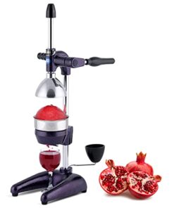 Tribest Pro MJP-105 XL Professional Manual Cold Press Juicer Machine for Pomegranates and Citrus (Purple)