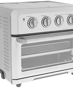 Cuisinart Convection Toaster Oven Airfryer Combo, 6-in-1 1800 Watts, XL Capacity Convection Oven with 60-Minute Timer/Auto-Off for Toast, Bake or Broil, Stainless Steel, CTOA-122