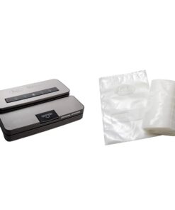 LEM MaxVac 250 Vacuum Sealer & MaxVac Quart Vacuum Bags - 44-Count