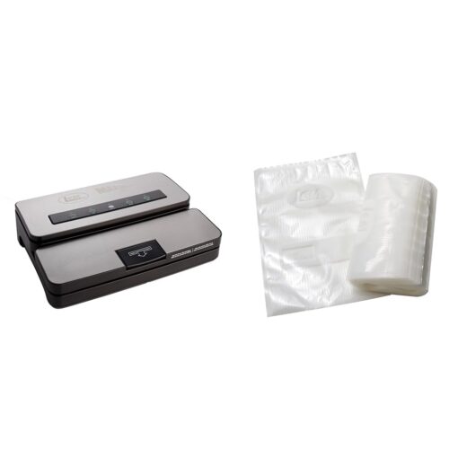 LEM MaxVac 250 Vacuum Sealer & MaxVac Quart Vacuum Bags - 44-Count