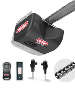 Genie Chain Drive 500 Garage Door Opener - Model 1035 - Reliable Chain Drive Garage Opener,Black