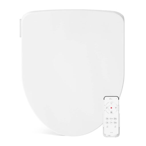Bio Bidet SLIM3E 000 Slim Three Smart, Elongated Bidet Toilet Seat, White