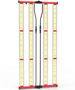 AGLEX 420W LED Grow Light, Full Spectrum with UV IR, Daisy Chain & Dimmable for Indoor Growing, 4x5ft Core Coverage