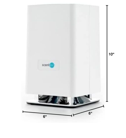ScentAir Whisper Home | Diffuser Machine, Scents up to 800 Sq. Ft Room, Compatible with Alexa & Google, WiFi & Bluetooth Enabled, Cartridge Sold Separately, White - Image 2