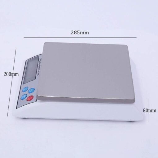 for Kitchen and Jewelry Digital Kitchen Scale Electronic Display Household High Precision Accurate to Food Scale Baking Medicine Scale (Apple Green 6kg/0.1g) - Image 5