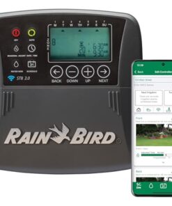 Rain Bird ST8I-2.0 Smart Indoor WiFi Sprinkler/Irrigation System Timer/Controller, WaterSense Certified, 8-Zone/Station, Compatible with Amazon Alexa