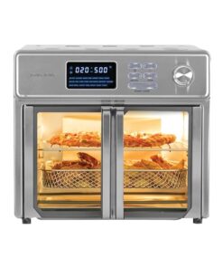 Kalorik MAXX® Digital Air Fryer Oven, 26 Quart, 10-in-1 Countertop Toaster Oven & Air Fryer Combo-21 Presets up to 500 degrees, Includes 9 Accessories & Cookbook