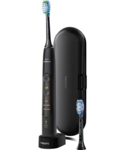 Philips Sonicare HX9610/17 ExpertClean 7300 Electric Toothbrush with BrushSync Technology and Smartimer & BrushPacer - (Black)