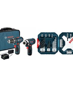 BOSCH PS31/PS41 12V Drill/Driver Kit with 34-Piece Drilling and Driving Set