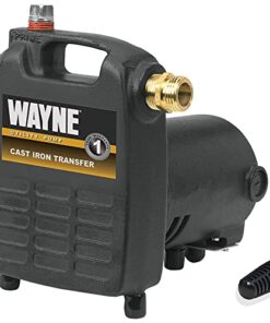 Wayne PC4 Cast Iron Portable Electric Water Removal Pump, Black