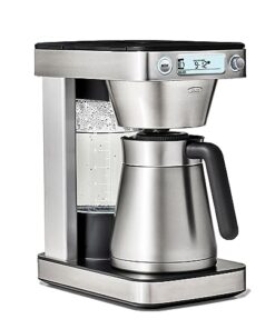 OXO Brew 12-Cup Coffee Maker With Podless Single-Serve Function,Silver