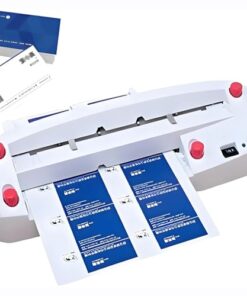 Vdniduir Automatic Paper Cutter,Electric Business Card Cutting Machine, Auto Feeding,Business Card Cutter,for 90x54mm Cards