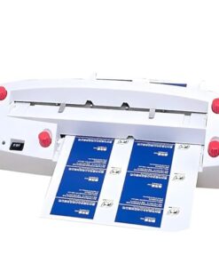 Vdniduir Business Card Cutter,Electric Business Card Cutting Machine,Miniature Adjustable Name Card Slitter,with 9 Blades