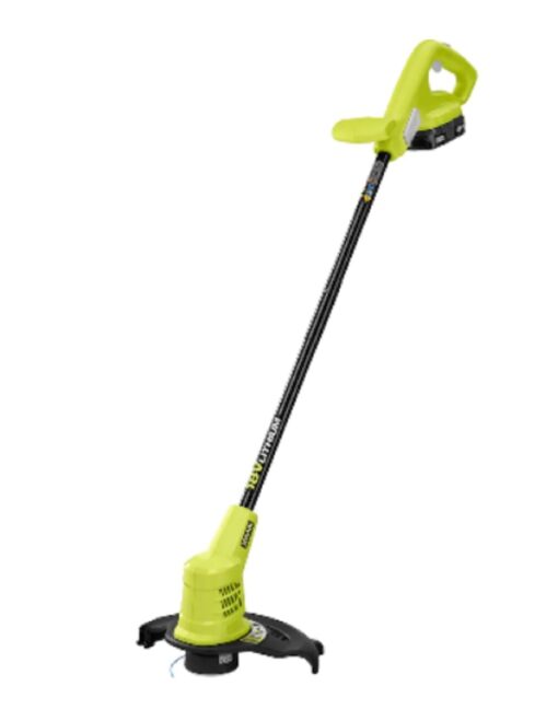RYOBI 18V ONE+ 10-inch Cordless Battery String Trimmer and Blower with 2.0 Ah Battery and Charger - Image 4