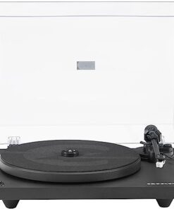 Crosley C6B-BK Belt-Drive Bluetooth Turntable Record Player with Adjustable Tone Arm, Black