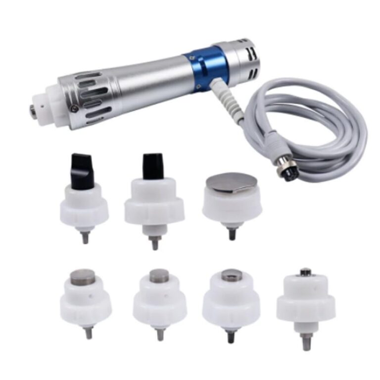 Shockwave Therapy Machine, Effective Electromagnetic Extracorporeal E-D Shock Wave Therapy Machine Pain Relief Body Massager Muscle Relax Massage Gun with 7 Massage Heads - Image 3